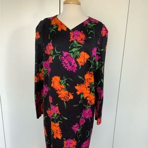 NEW ESCADA MULTI COLOR DRESS SZ 46 (XL)